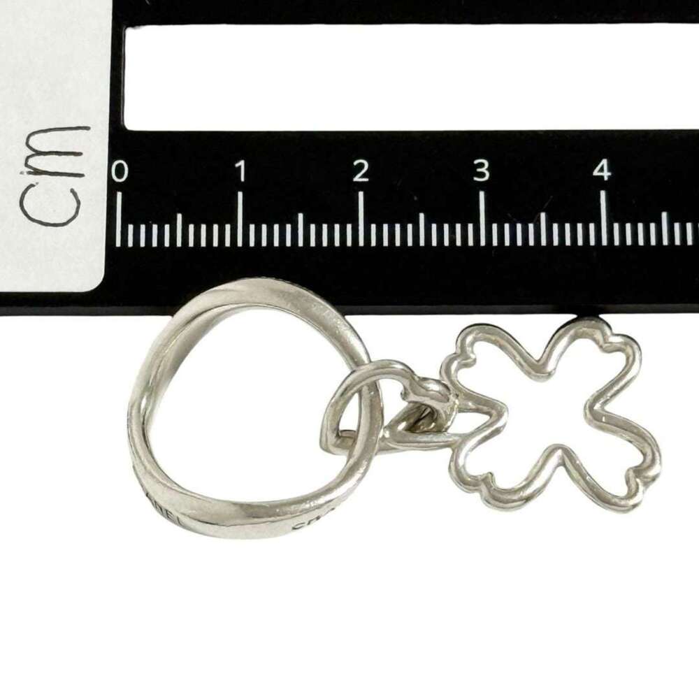 CHANEL Silver Love Ring - Picture 9 of 10